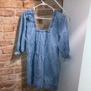 Free People Jean Babydoll Dress